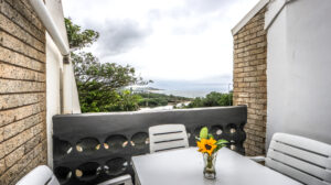 1 Bedroom balcony at Pearly Shells Scottburgh