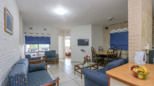 1 Bedroom lounge at Pearly Shells Scottburgh