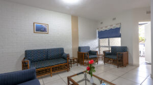 1 Bedroom lounge area at Pearly Shells Scottburgh