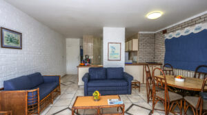 2 bedoroom sleeper couch at Pearly Shells Scottburgh
