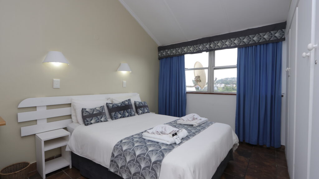 3 bedroom main bedroom at Pearly Shells Scottburgh