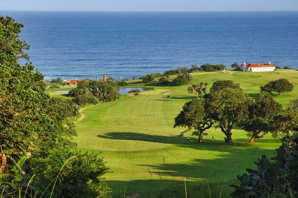 Umdoni Golf Park is near to pearly shells