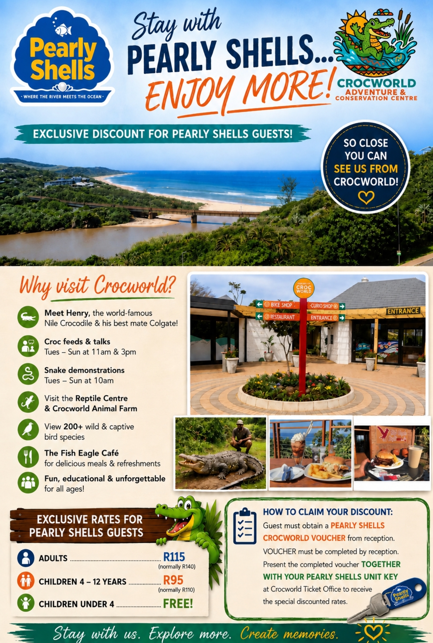 pearly shells in scottburgh crock world special